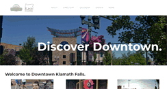 Desktop Screenshot of downtownklamathfalls.org